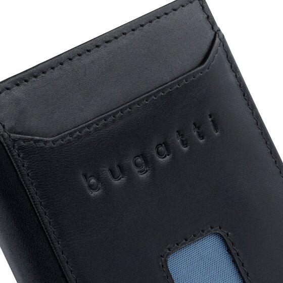 Bugatti Secure Slim Wallet RFID protection Leather 8 cm Bugatti Secure Slim Wallet RFID protection Leather 8 cm