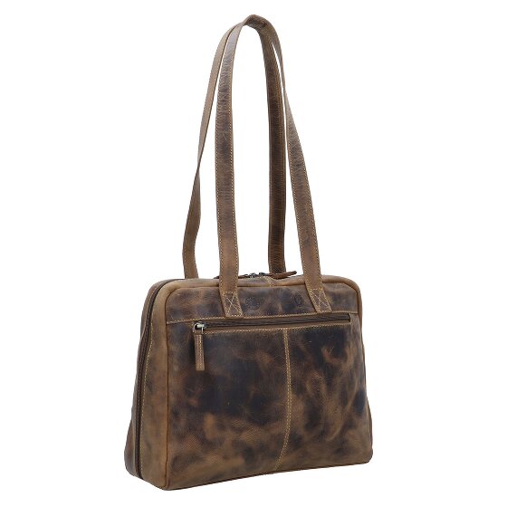 Greenburry Vintage Shoulder Bag Leather 35 cm