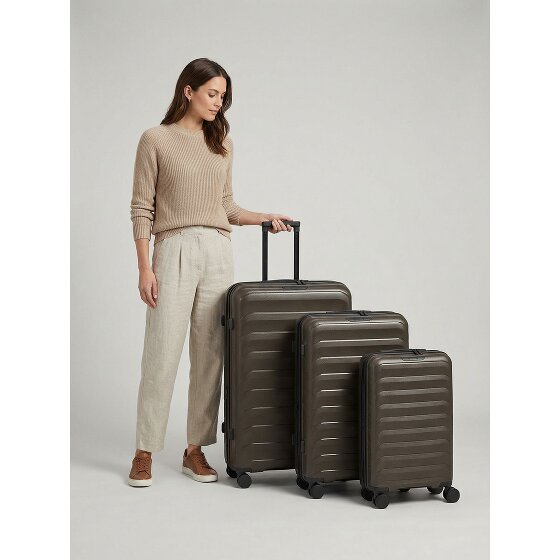 d&n Toronto 4 wheels Suitcase set 3-piece with expansion pleat