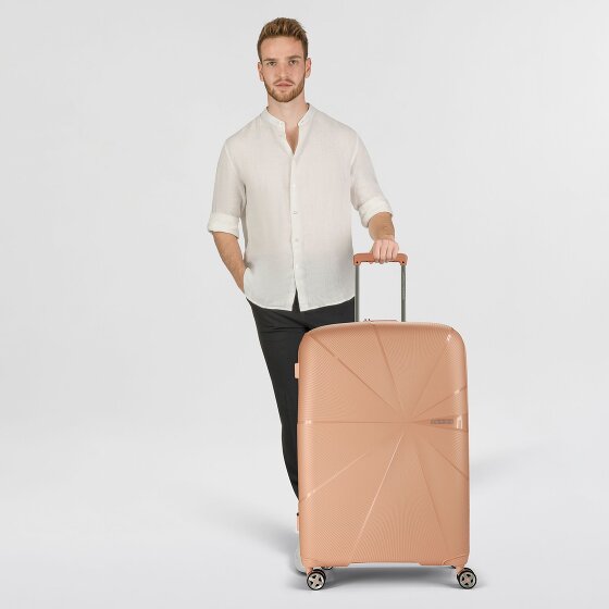 American Tourister Starvibe 4 wheels Trolley 77 cm with expansion pleat