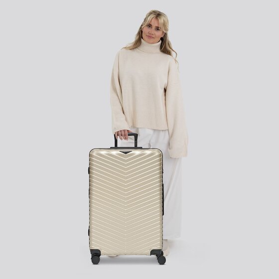 Redolz Essentials 18 4 wheels Trolley 76 cm with expansion pleat