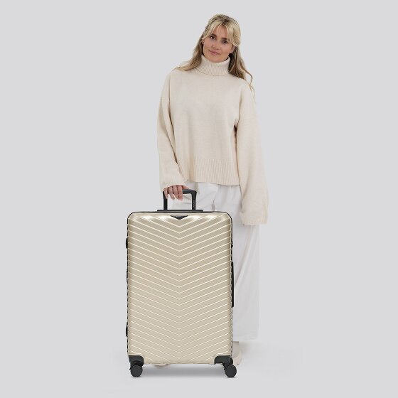 Redolz Essentials 18 4 wheels Trolley 76 cm with expansion pleat