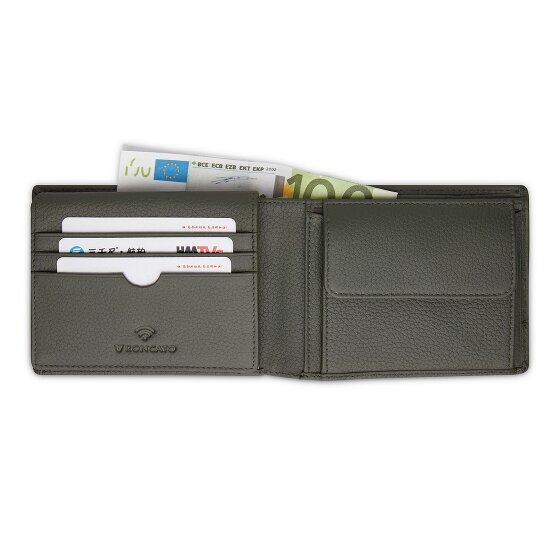 Roncato Alaska Wallet RFID protection Leather 13 cm