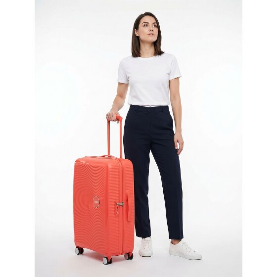 American Tourister Soundbox 4 wheels Trolley 77 cm with expansion pleat