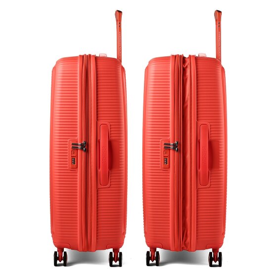 American Tourister Soundbox 4 wheels Trolley 77 cm with expansion pleat
