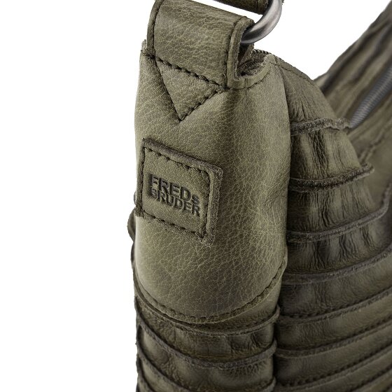 FredsBruder Fluted animal S shoulder bag leather 33 cm