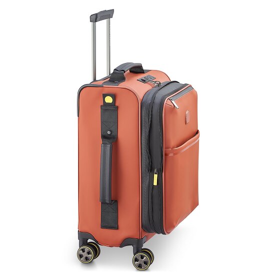 Delsey Paris Turenne Soft 4 wheels Cabin trolley 56 cm with expansion pleat