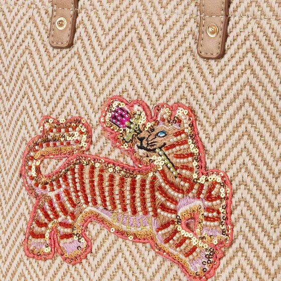 Oilily Zigzag Stripe Shopper Bag 22 cm