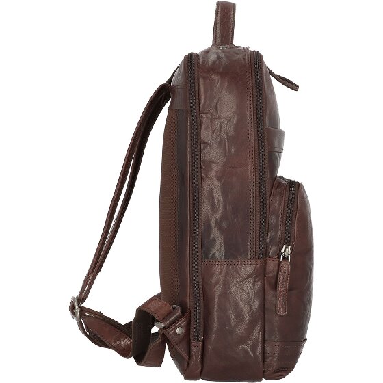 Spikes & Sparrow Bronco backpack leather 40 cm laptop compartment