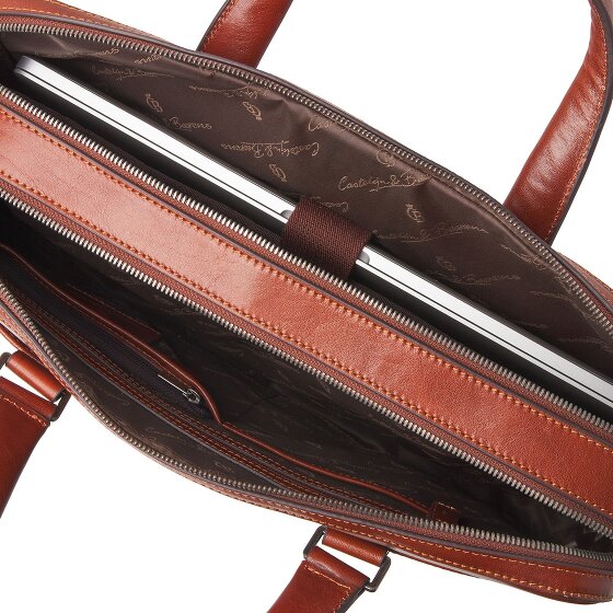 Castelijn & Beerens Paul briefcase leather 41 cm laptop compartment