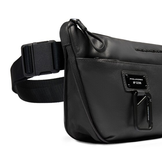 Piquadro Harper Fanny pack Leather 34 cm with expansion pleat
