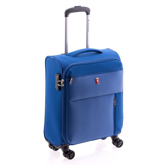 Gladiator 3700 4 wheels Cabin trolley 55 cm with expansion pleat