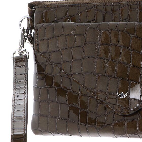 Golden Head Cayenne Clutch purse RFID protection Genuine Leather 22 cm