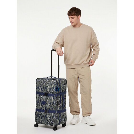 Kipling Basic Prt Spontaneous 4 wheels Trolley L 78 cm