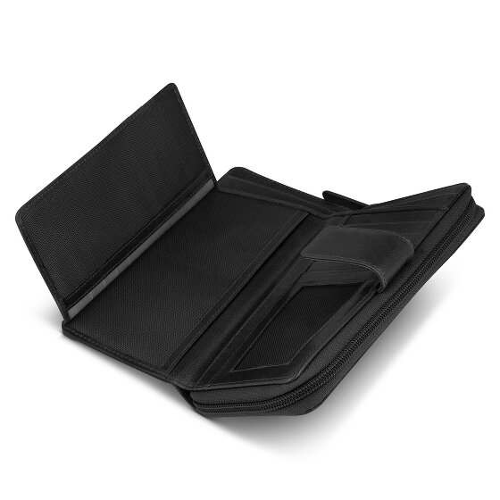 Bugatti Valencia Wallet RFID protection Leather 10 cm