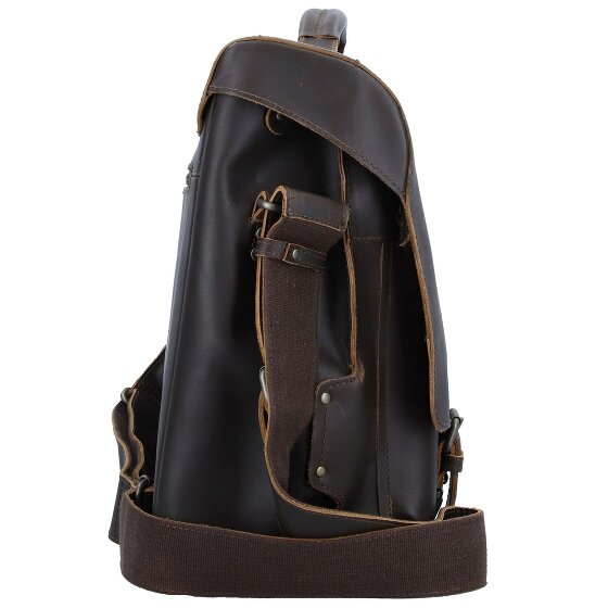 aunts & uncles Hunter Jack Messenger leather 45 cm laptop compartment