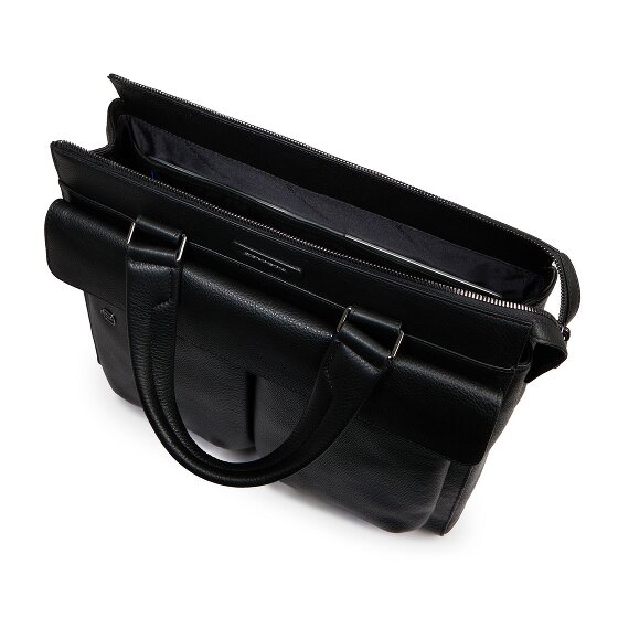 Piquadro Modus Briefcase Leather 34 cm Laptop compartment