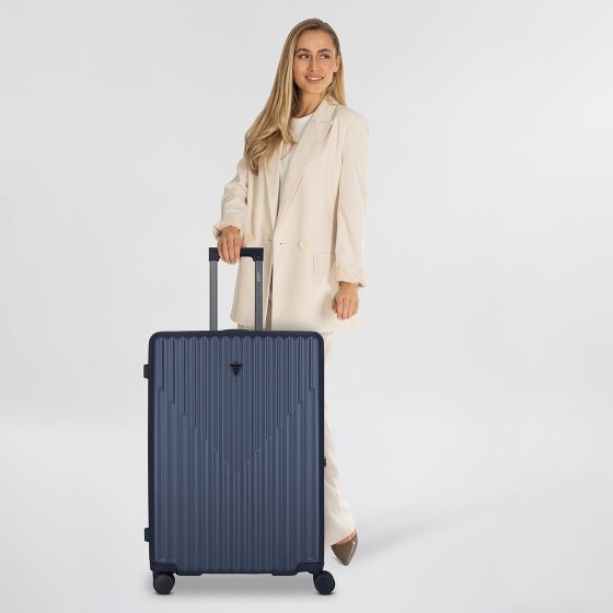 Guess Olbia 4 wheels Trolley L 74 cm