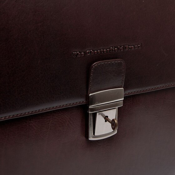 The Chesterfield Brand Salvatore Briefcases Messenger Leather 42 cm Laptop compartment