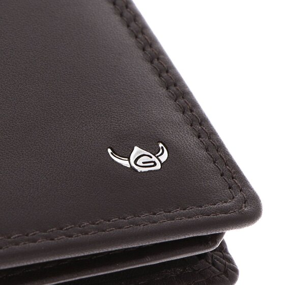 Golden Head Polo Wallet RFID protection Genuine Leather 9 cm