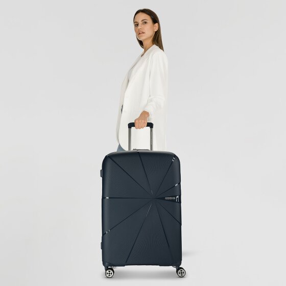 American Tourister Starvibe 4 wheels Trolley 77 cm with expansion pleat