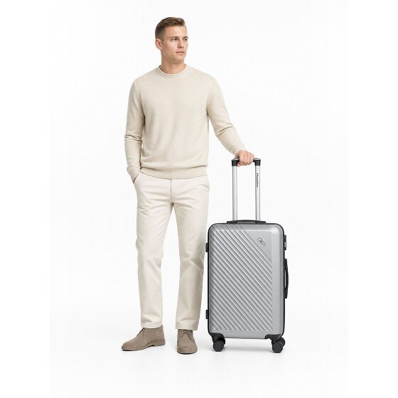 Check.In Paradise 2.0 4 wheels Trolley M 68 cm Expandable