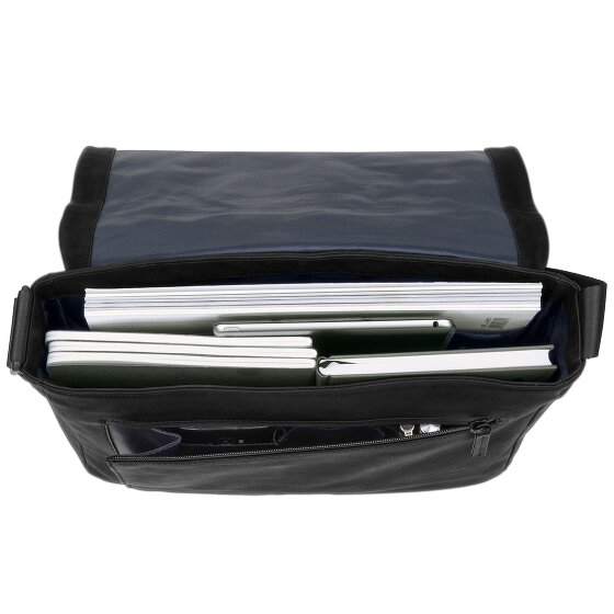 Leonhard Heyden The Hague Messenger Leather 37 cm Laptop compartment