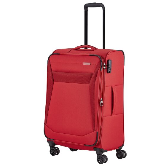 Travelite Chios 4 wheels Suitcase set 3-piece with expansion pleat