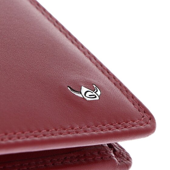 Golden Head Polo Wallet RFID protection Genuine Leather 12 cm