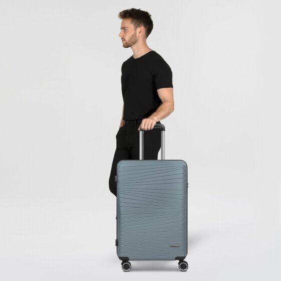 Franky Dallas 3.0 4-wheeled trolley M 65 cm with expansion fold