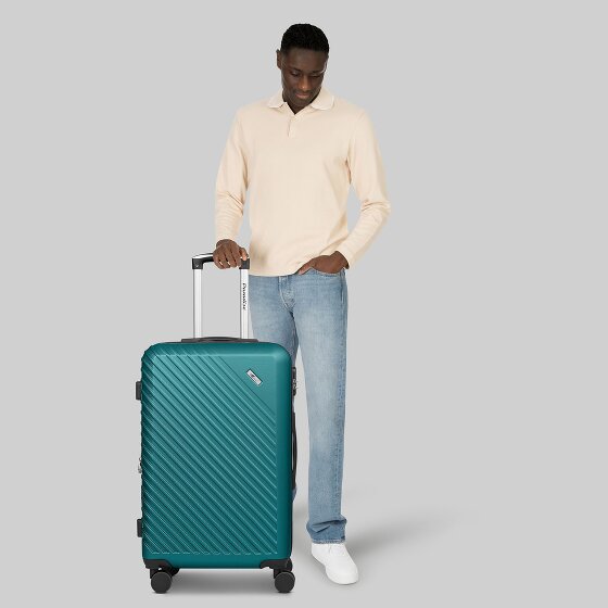 Check.In Paradise 2.0 4 wheels Trolley M 68 cm with expansion pleat