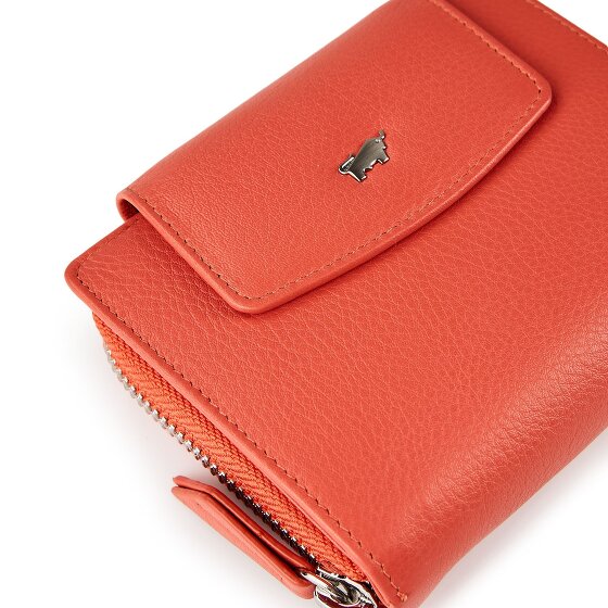 Braun Büffel Joy Wallet RFID protection Leather 12 cm