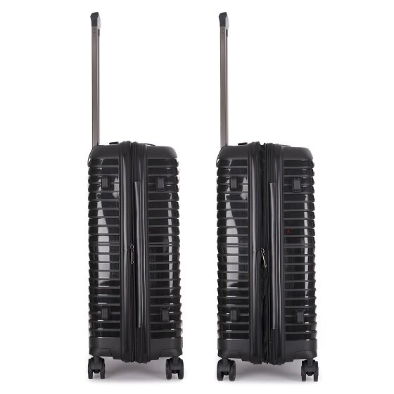 Stratic Bright+ 4 wheels Trolley M 66 cm with expansion pleat Stratic Bright+ 4 wheels Trolley M 66 cm with expansion pleat