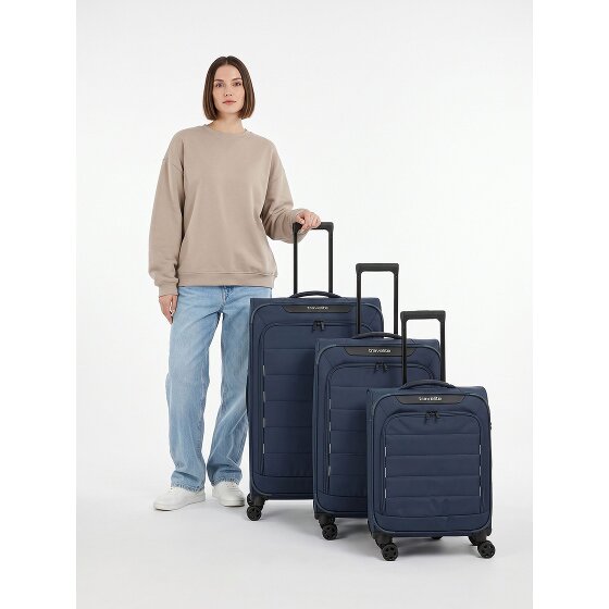 Travelite Skaii 4 wheels Suitcase set 3-piece Expandable