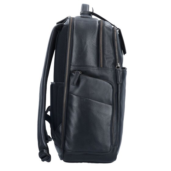 Bric's Torino backpack leather 44 cm laptop compartment