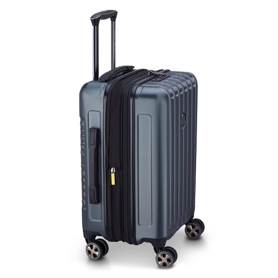 Delsey Paris Longitude 4 wheels Cabin trolley 55 cm with expansion pleat