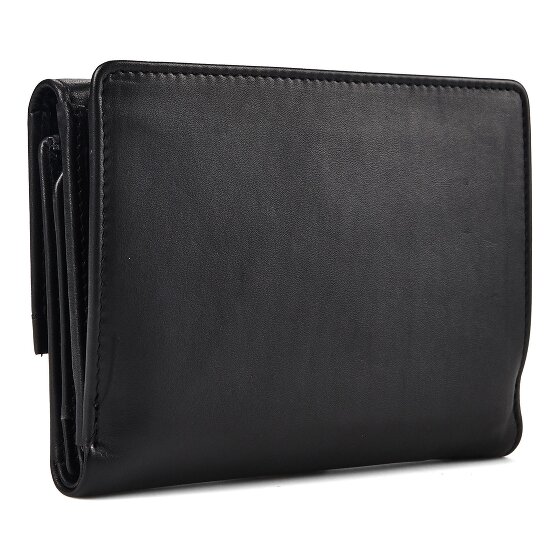 Esquire Silk Wallet RFID protection Genuine Leather 14 cm