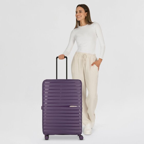 Jump Xwave 4 wheels Trolley 76 cm with expansion pleat