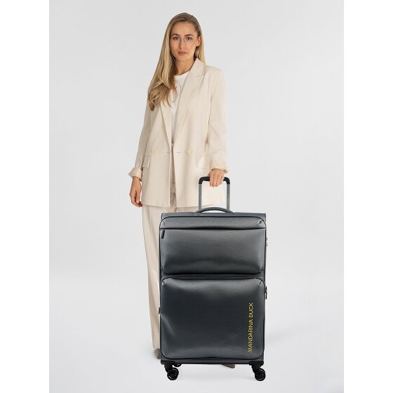 Mandarina Duck Zephyr 4 wheels Trolley L 78 cm Expandable