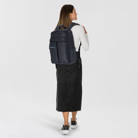 Piquadro Paavo Daypack Leather 43 cm Laptop compartment