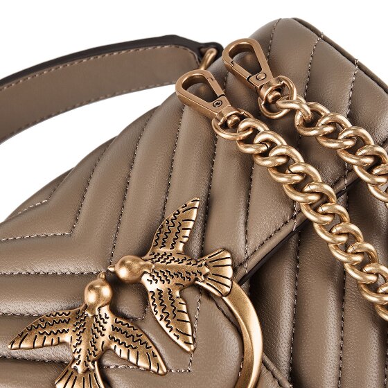 PINKO Love Lady Handbag Genuine Leather 21 cm