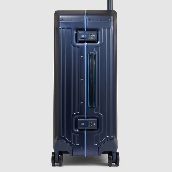 Piquadro PQ-Alub 4-Wheel Aluminum Trolley, 69 cm