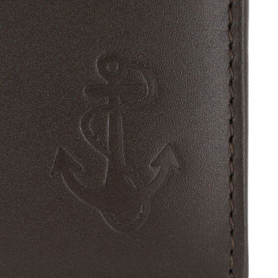 oxmox Leather Wallet RFID protection Genuine Leather 11 cm