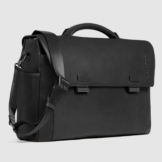 Piquadro Cronus Briefcase Leather 31 cm Laptop compartment