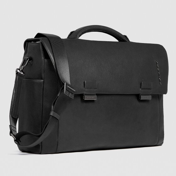 Piquadro Cronus Briefcase Leather 31 cm Laptop compartment
