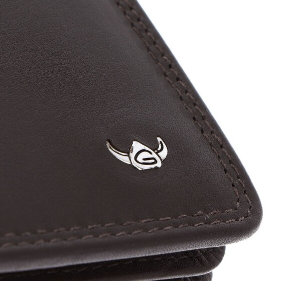 Golden Head Polo RFID wallet leather 12 cm