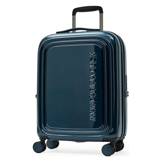 Mandarina Duck Logoduck + Metal 4 wheels Trolley S 55 cm with expansion pleat