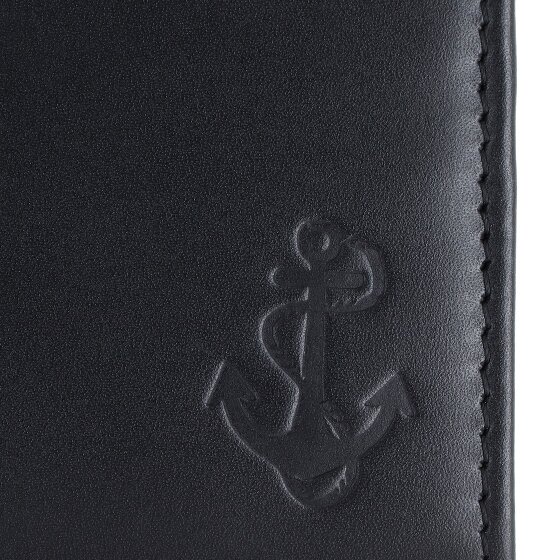 oxmox Leather Wallet RFID protection Genuine Leather 12 cm