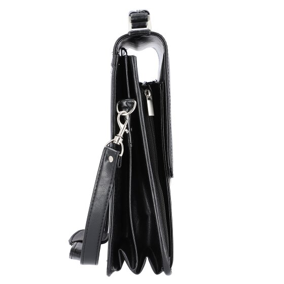 Alassio Veneto briefcase leather 42 cm laptop compartment