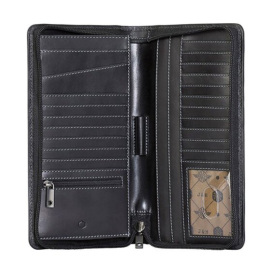 Jekyll & Hide Texas wallet RFID leather 11 cm
